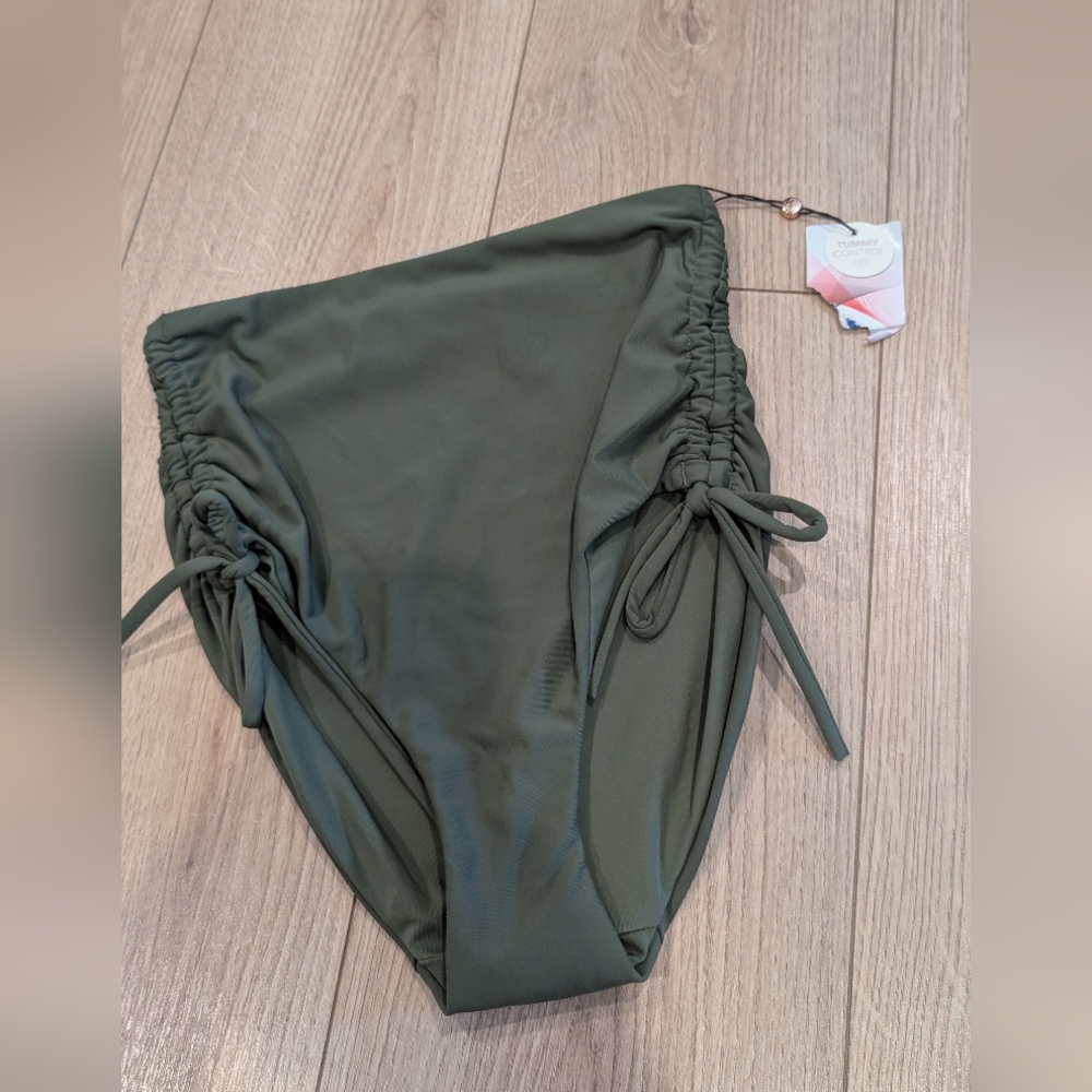 CALIA by Carrie Underwood Olive Bikini Bottom